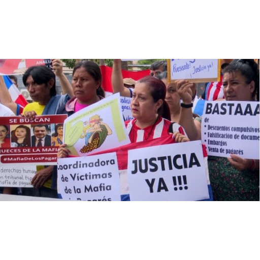 Mafia del pagaré: Abogados de empresas y oficial de justicia van a juicio